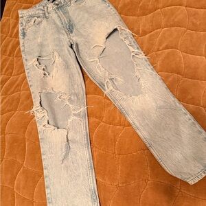 Aeropostale Light Blue Mom Jeans